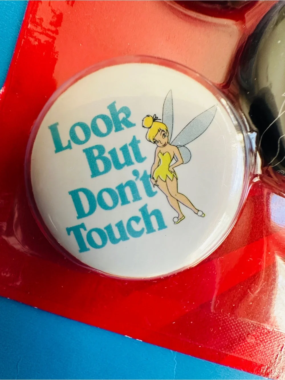 Disney Parks Tinker Bell Pinback Button Set of 4